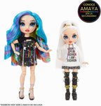 Rainbow High Jr High - Series 2 Amaya Rain - Muñeca de moda de 9 pulgadas con accesorios de diseño y mochila que abre y cierra. Gran regalo de juguete para niños de 6 a 12 años y coleccionistas