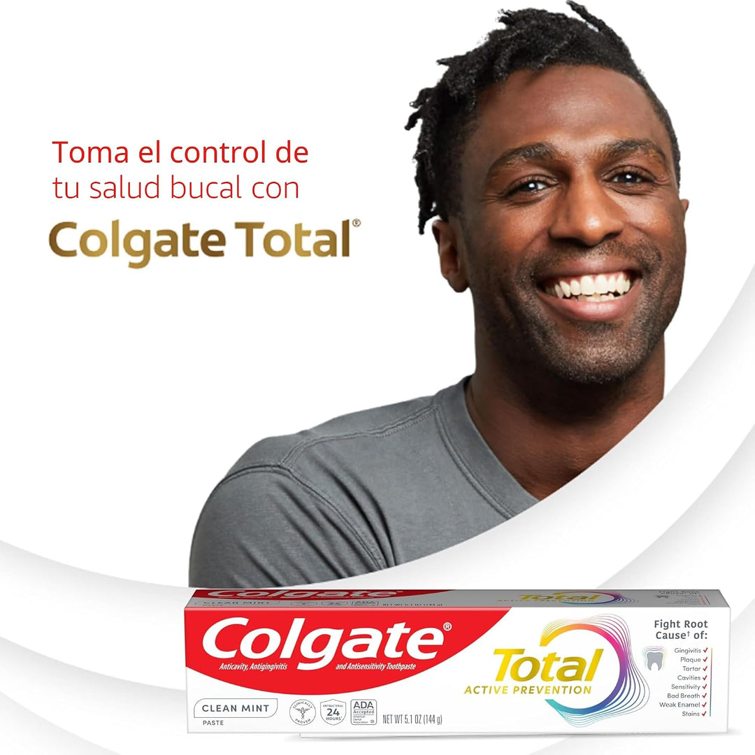 Colgate Total Active Prevention Clean Mint pasta dental, pasta dent...