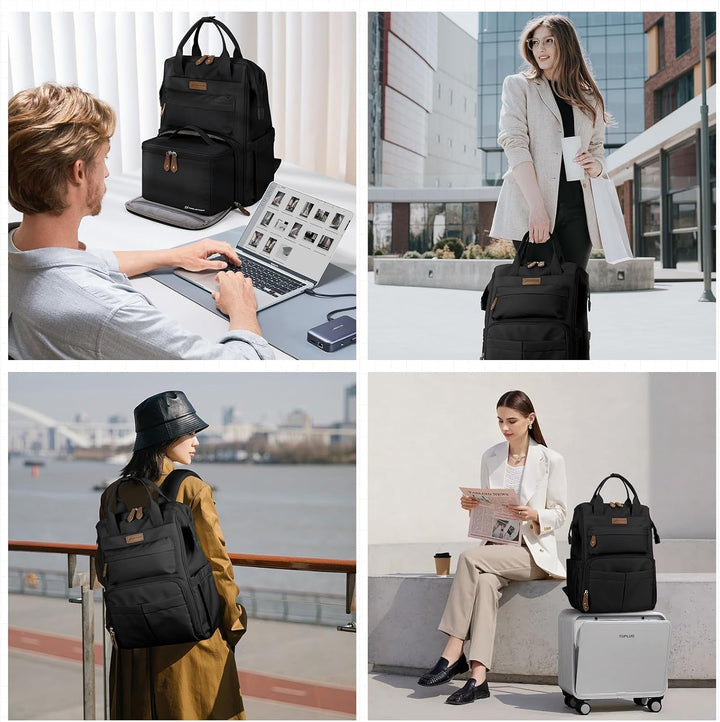 Maelstrom Mochila de viaje para mujeres y hombres, mochila para lap...