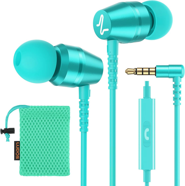 LUDOS OMNITONE Auriculares con cable in-ear, 5 años de garantía, au...