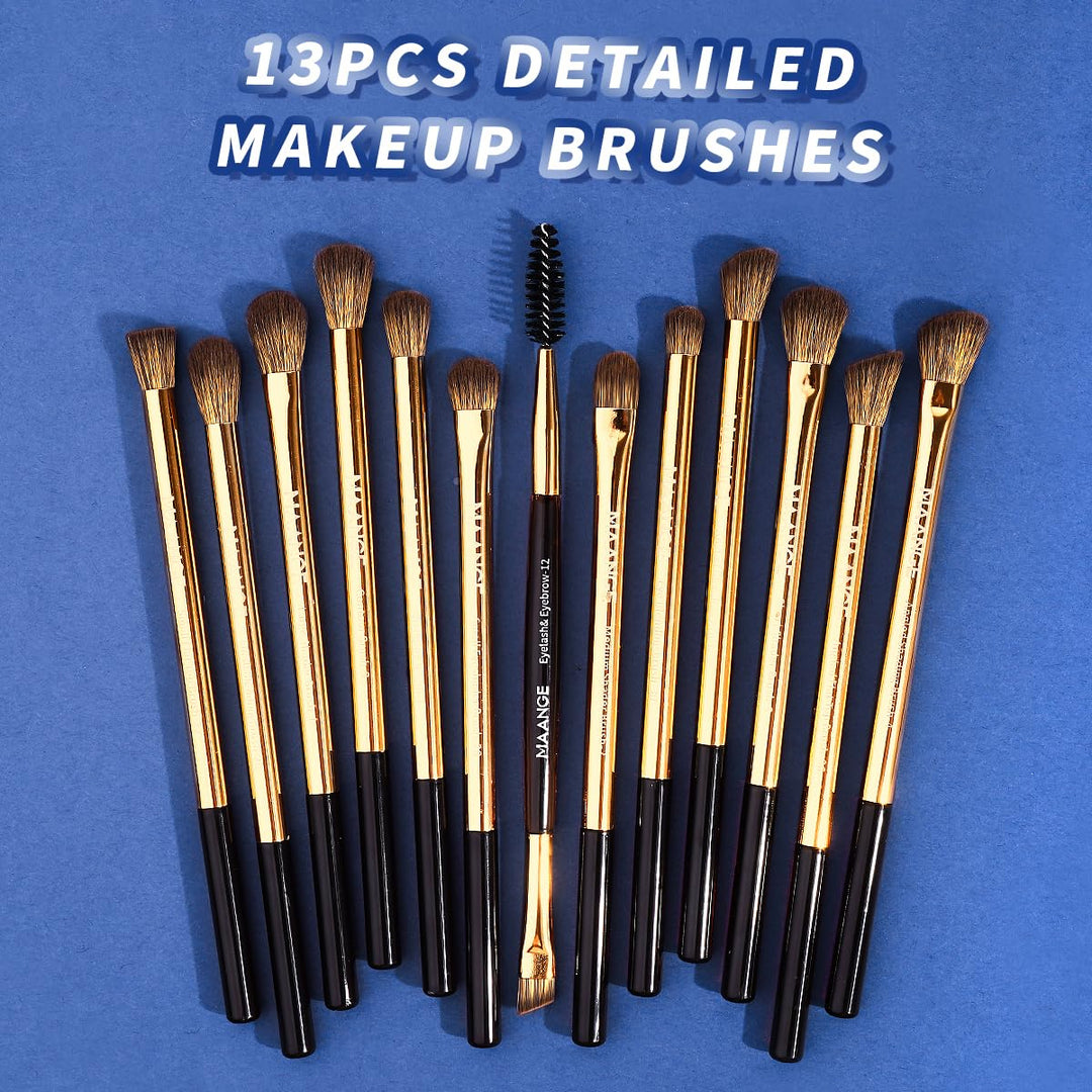 MAANGE Juego de 20 brochas de maquillaje de base, brocha de contorn...