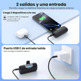 [Paquete de 2] Mini cargador portátil para iPhone 17, pantalla LCD...