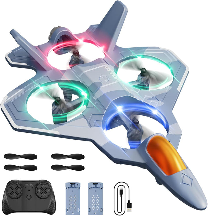 4DRC Aviones de espuma con control remoto para niños y adultos, jug...