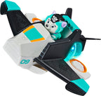 Paw Patrol, Jet to The Rescue Everest Deluxe - Vehículo transformador con luces y sonidos