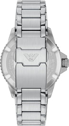 Reloj Emporio Armani World Explorer de acero inoxidable, tres agujas y energía solar