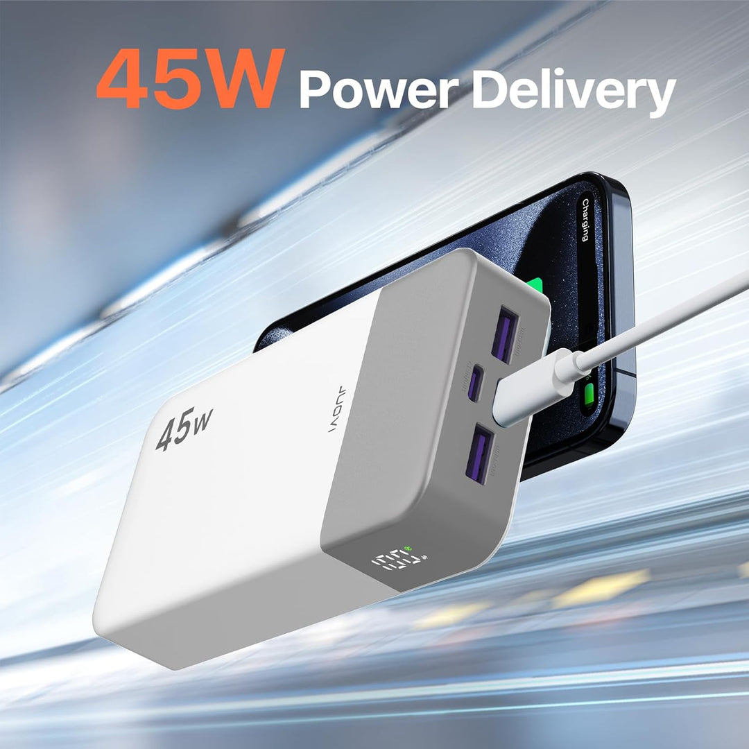 JUOVI UOVI J2621 Cargador portátil de batería de 20000 mAh, 45 W, P...