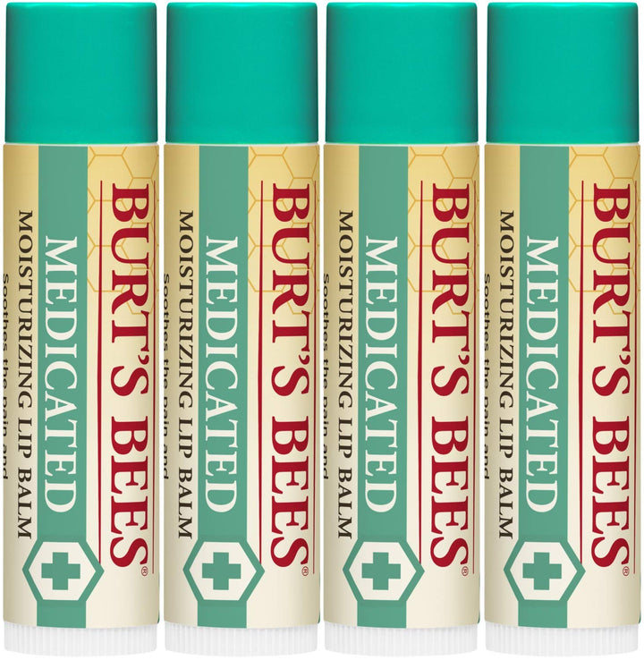 Burt's Bees - Bálsamo labial hidratante 100% natural, de cera d...