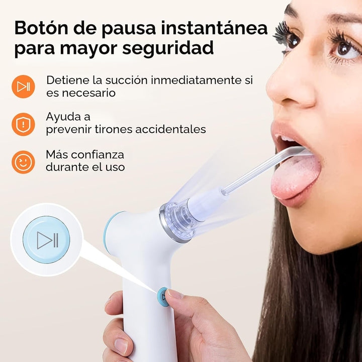 Aspiradora eléctrica eliminadora de piedras amígdalas, 8 niveles de...