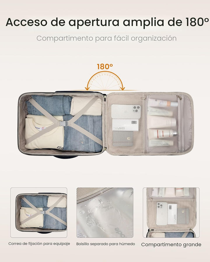 LOVEVOOK 40L - Mochila de viaje para mujeres y hombres, aprobada po...