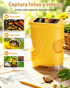 1000X Digital Handheld Microscope para Kids Portable Outdoor Toys & Gifts