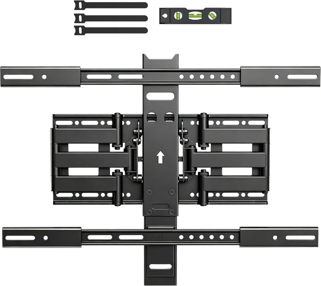 Soporte de pared para TV de movimiento completo ultradelgado de 1.3