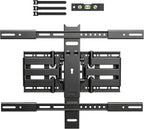 Soporte de pared para TV de movimiento completo ultradelgado de 1.3