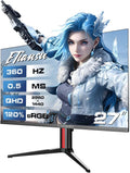 ETiansu Monitor de juegos de 27 pulgadas 360Hz, 2K QHD (2560x1440)...