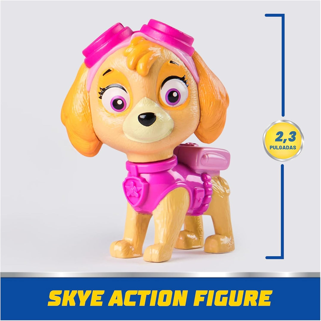PAW Patrol, Helicóptero de Skye, vehículo de juguete con figura de...