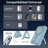 NOBIS Banco magnético de la energía 22.5W 10000mAh cargador portáti...