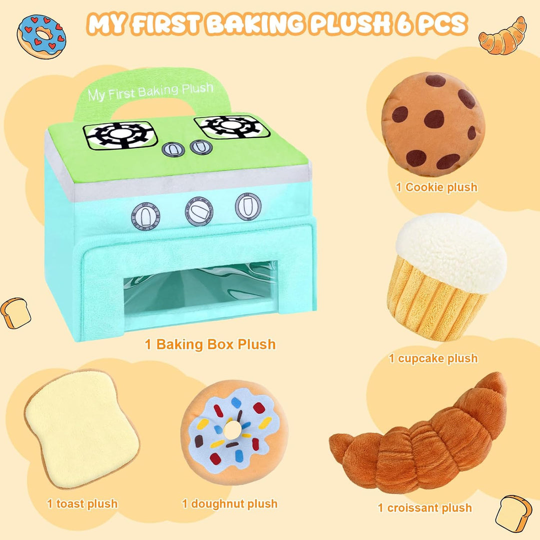 GERBIT My First Baking - Juego de juguetes para hornear con 5 pieza...