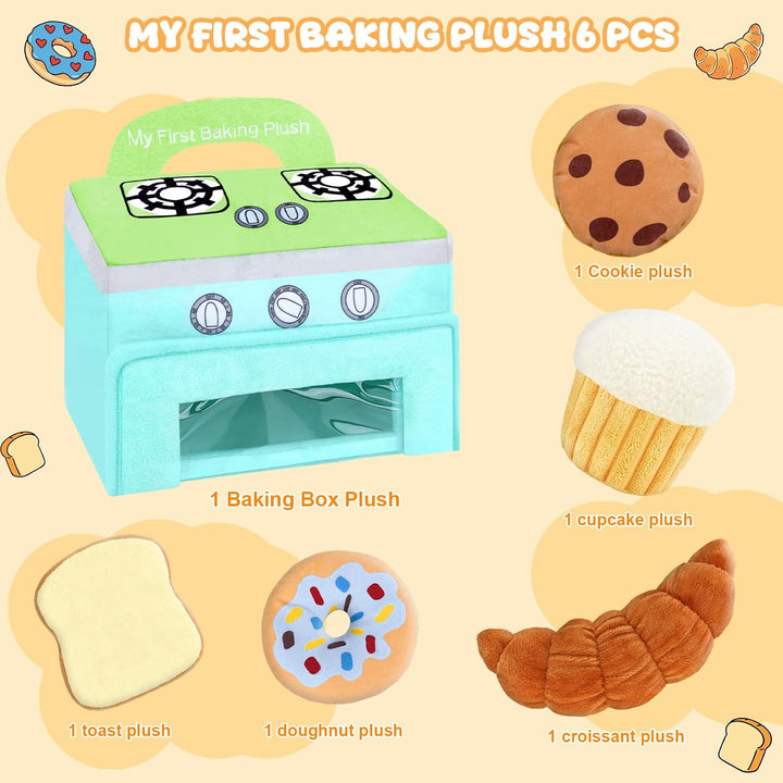 GERBIT My First Baking - Juego de juguetes para hornear con 5 pieza...