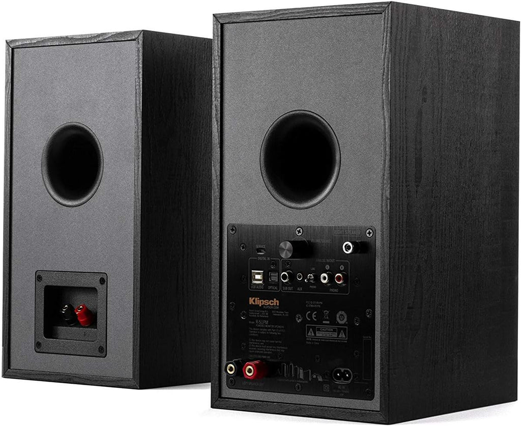 Klipsch R-51PM Altavoz Bluetooth con alimentación, negro