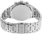 Conjunto de regalo de relojes multifunción de acero inoxidable de tamaño mediano Fenmore para él y para ella