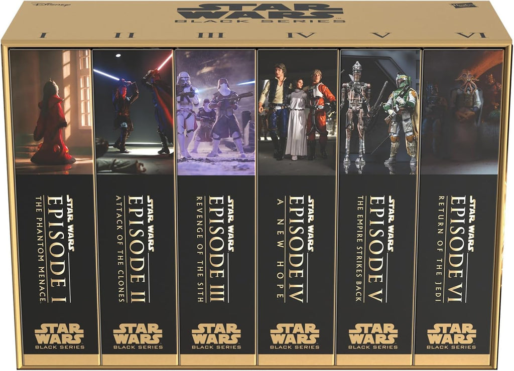 STAR WARS Black Series Colección Saga Multipack