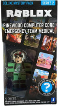 Roblox Deluxe Mystery Pack - Figura de acción serie 1, incluye artículo virtual exclusivo (elige figura) (equipo médico de emergencia)