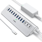 intpw, YH9AC, hub USB 3.2 de 12 puertos, alimentado