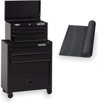 Craftsman - Cofre de herramientas con rollo de revestimiento para cajones, 26 pulgadas, 5 cajones, negro (CMST82763BK)