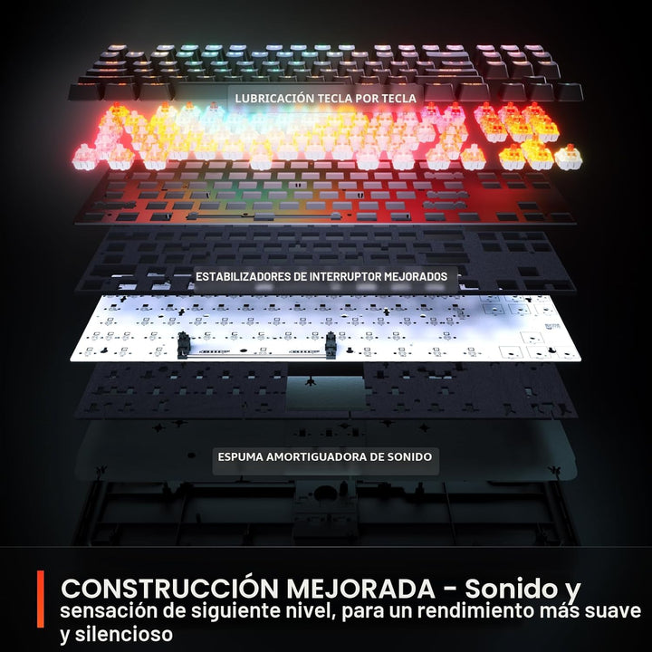 SteelSeries Apex Pro TKL Wireless Gen 3 Interruptores OmniPoint 3.0...