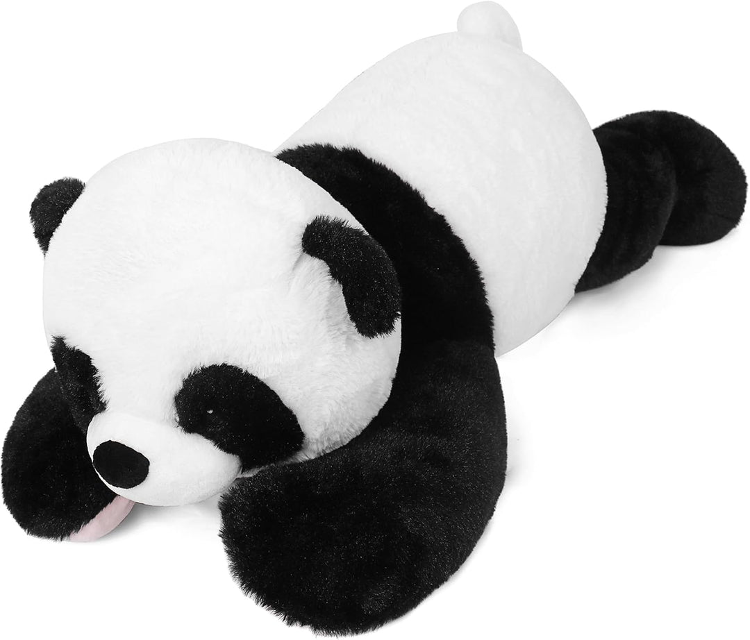 Wepop Animales de peluche con peso de 5 libras, felpa de panda gran...
