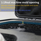 Luck&Link Funda de transporte para cubierta de vapor OLED/LCD, funda de almacenamiento de cubierta de vapor resistente al agua, controladores, estación de acoplamiento pequeña y otros accesorios de almacenamiento de cargador de CA, gran capacidad