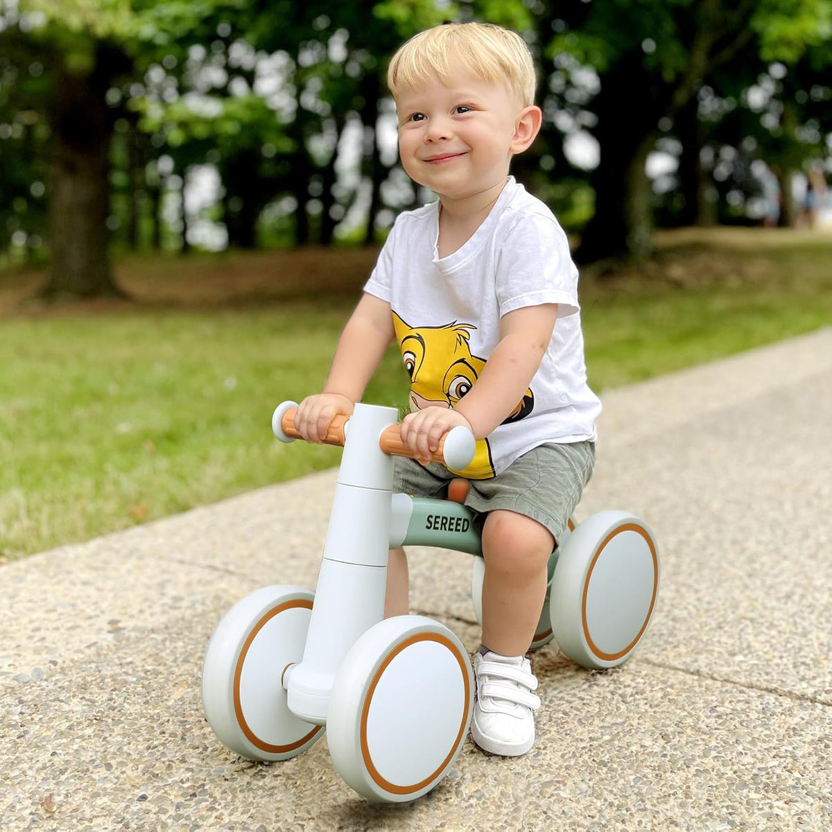 SEREED - Bicicleta de equilibrio para bebés de 1 año, niños y niñas...
