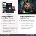 NETGEAR Nighthawk Router WiFi inteligente (R6900P) - Velocidad inal...