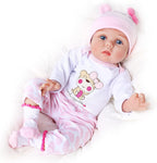 CHAREX Reborn Bebé Muñeca Niña - 16 Pulgadas Muñeca Recién Nacida de Vinilo Suave Realista que Parece Real, Mejor Juguete para Niños 3+