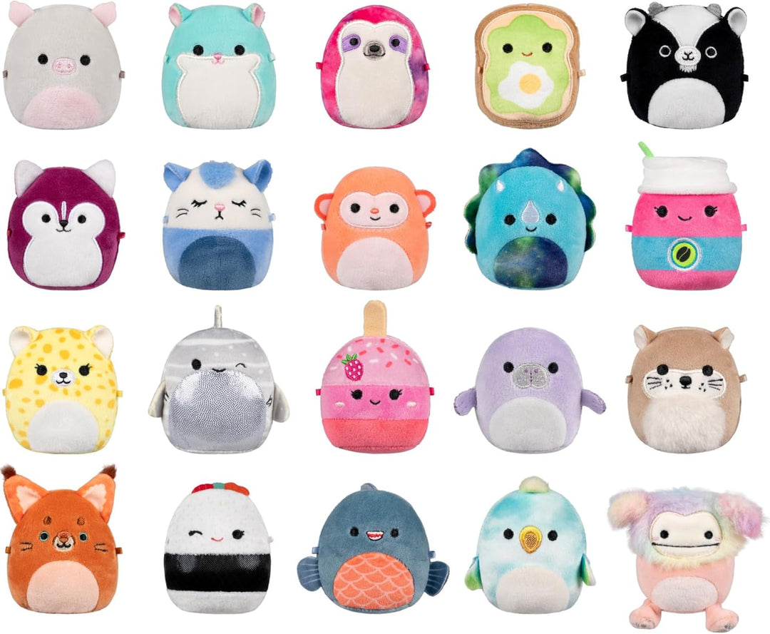 Squishmallows Paquete de 20 peluches originales de Micromallows (ex...