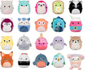 Squishmallows Paquete de 20 peluches originales de Micromallows (exclusivo de Amazon)