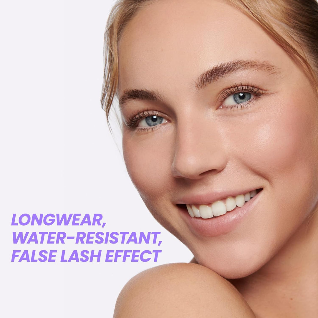 Wonderskin Infinite Rizz Mascara - Máscara de pestañas marrón para...