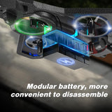 Lovovia Aviones de control remoto de espuma, aviones RC con luz, av...
