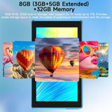 BYANDBY Tablet Android 14.0 de 7 pulgadas, 4GB + 32GB ROM (1TB expa...