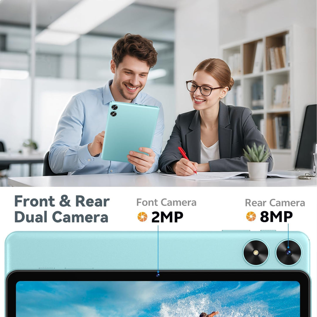 FIRYMID Tablet Android con teclado, 24 GB+64 GB, expansión de 1 TB,...