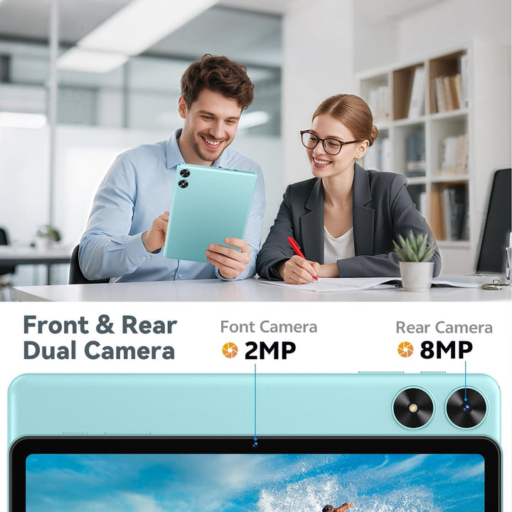 FIRYMID Tablet Android con teclado, 24 GB+64 GB, expansión de 1 TB,...