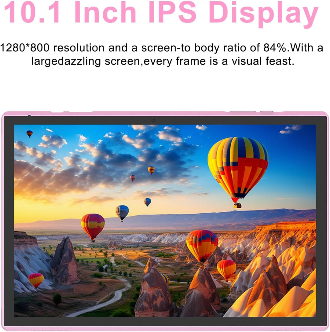 Tableta de 10 pulgadas Android 14 con estuche y lápiz táctil, 6GB R...