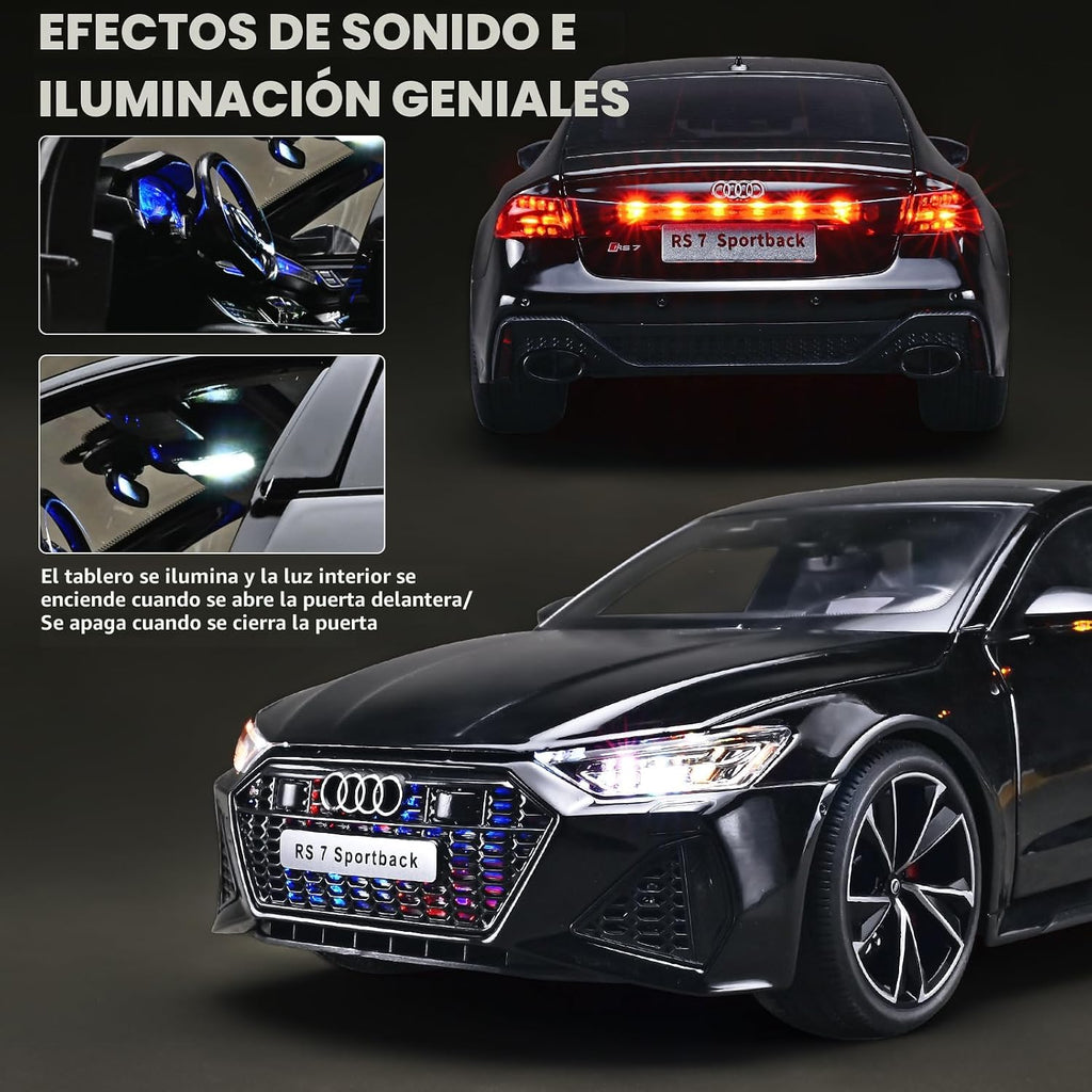 Kits de coche modelo para adultos 1/18, compatibles con Audi RS7