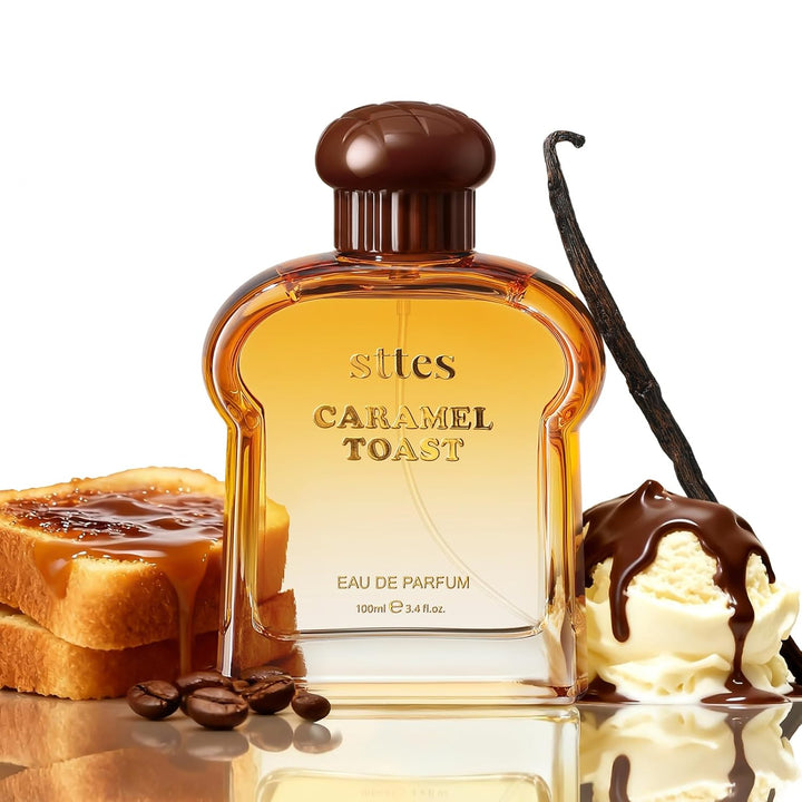 Sttes Caramel Toast Eau de Parfum, fragancia cálida de gourmand con...