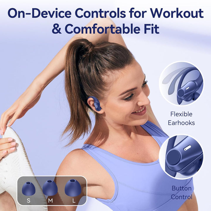Auriculares inalámbricos con cancelación activa de ruido, auricular...