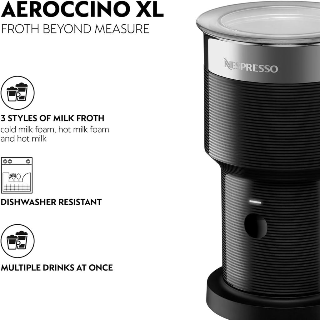 Nespresso Aeroccino XL Espumador de Leche