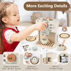 Juguete para niños, accesorios de cocina de madera, juego de simulación