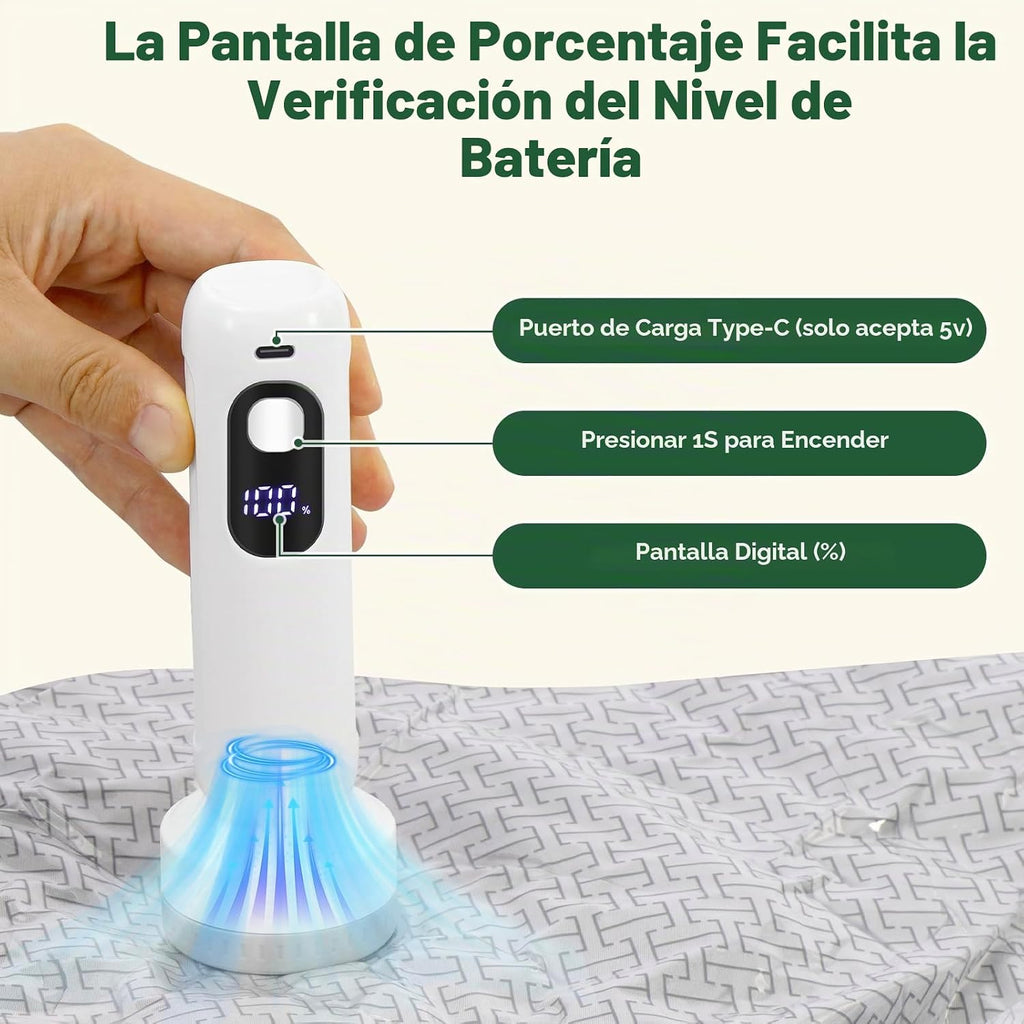 Bolsas de Almacenamiento al Vacío con Bomba digital inalámbrica - 15 Pack