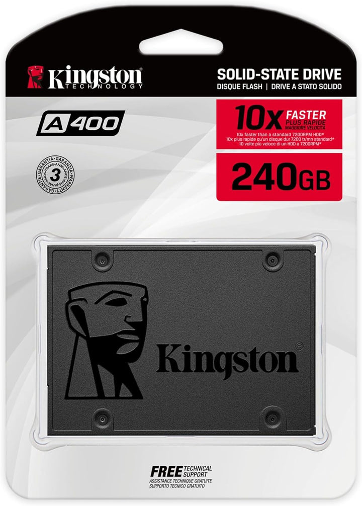 Kingston SSD - HDD interno de repuesto para aumentar el rendimiento
