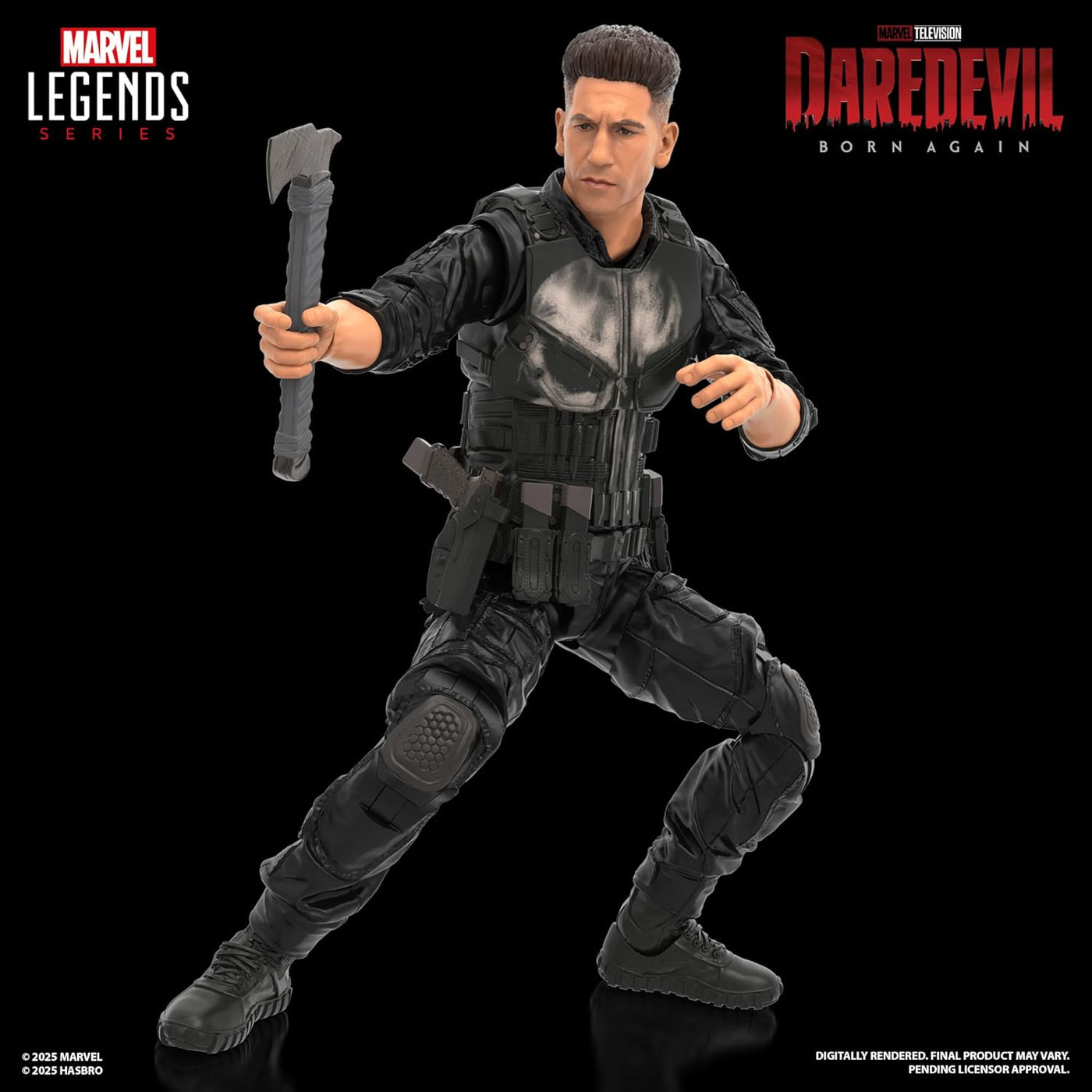 Marvel Legends Series Daredevil Born Again Punisher Figura