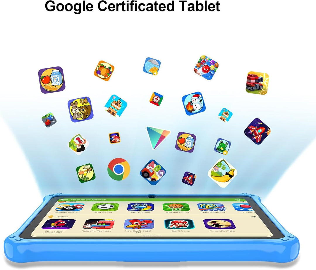 PRITOM Tablet infantil de 7 pulgadas con cordón, tableta Android 13...